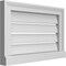 Ekena Millwork Vertical Surface Mount PVC Gable Vent: Functional, w/ 2"W x 2"P Brickmould Sill Frame, 22"W x 14"H GVPVE22X1403SF - alternate 5